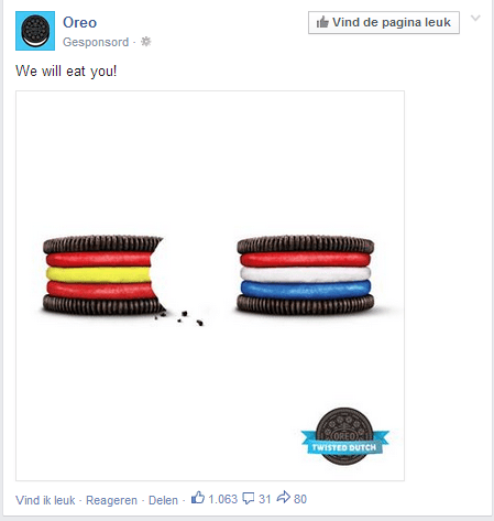 ilikemedia-wk-voetbal-oreo-visual-driekleur Oreo visual voor het WK voetbal op sociale media